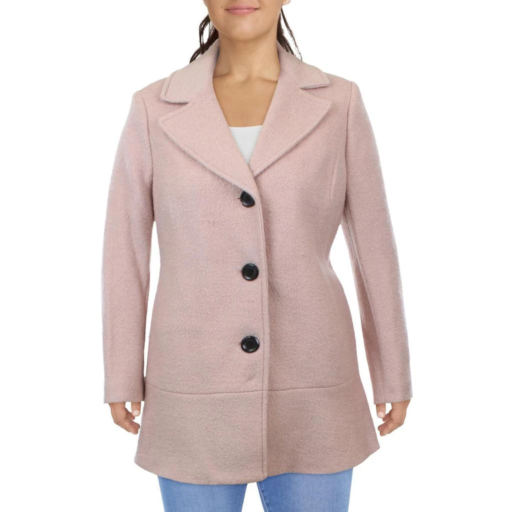 商品Kensie|Kensie Womens Wool Blend Flared Hem Walker Coat,价格¥206,第2张图片详细描述