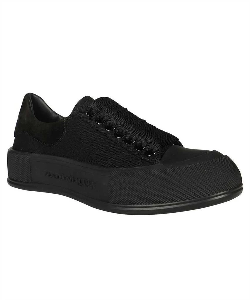 商品Alexander McQueen|Alexander McQueen DECK LACE UP PLIMSOLL Sneakers,价格¥3804,第2张图片详细描述