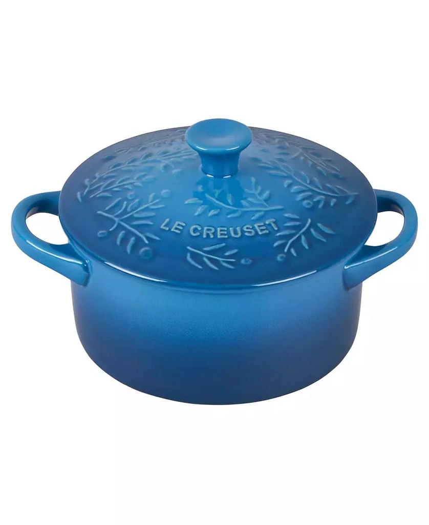 商品Le Creuset|Stoneware 24 oz Round Cocotte with Embossed Olive Branch,价格¥336,第1张图片