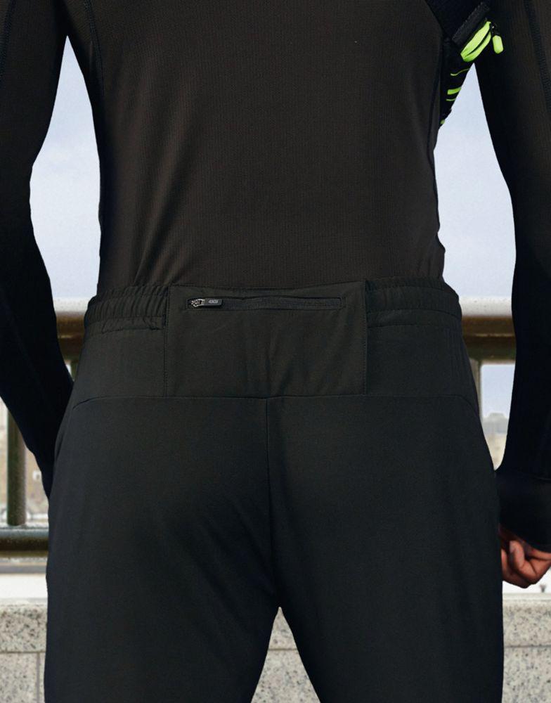 商品ASOS|ASOS 4505 woven skinny tapered running joggers with reflective zip detail,价格¥281,第6张图片详细描述