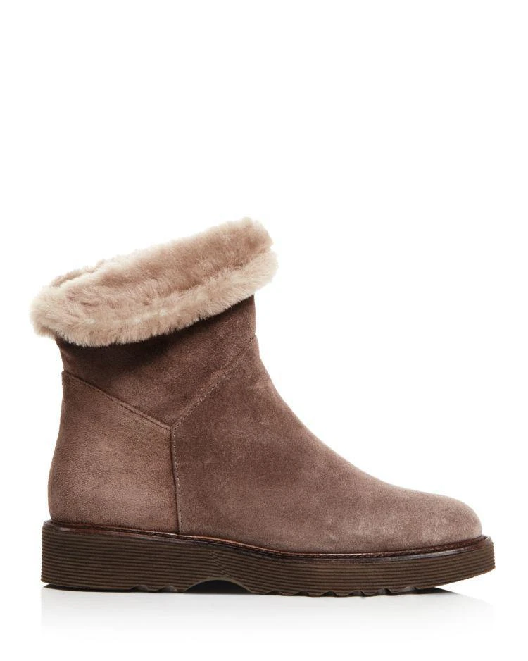 商品Aquatalia|Women's Kimberly Weatherproof Suede & Shearling Booties ,价格¥2249,第2张图片详细描述