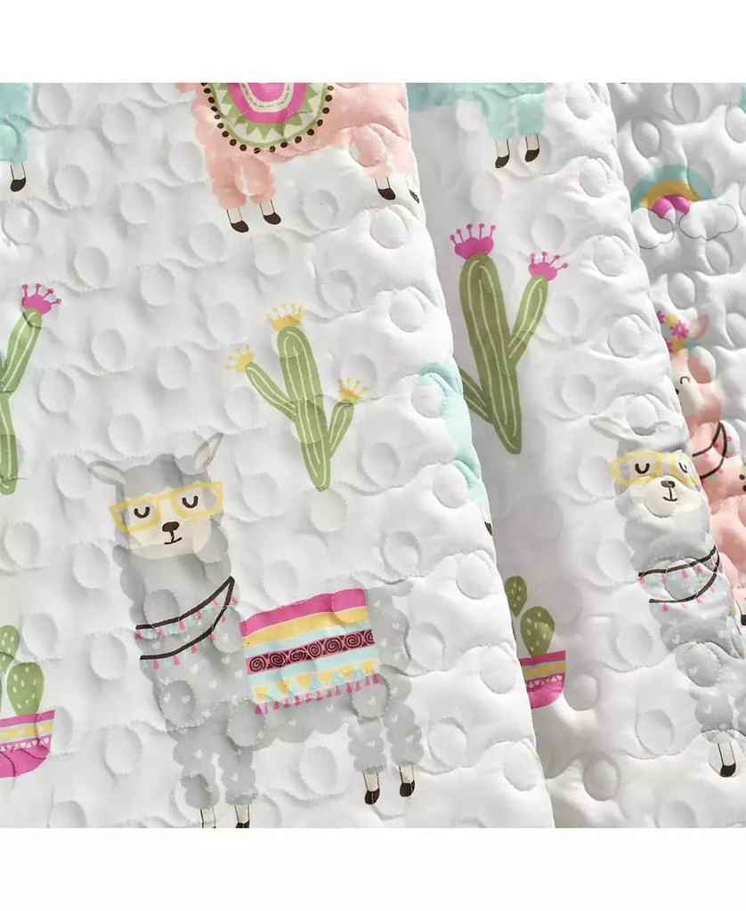 商品Lush Décor|Southwest Llama Cactus Throw for Kids, 60" x 50",价格¥288,第4张图片详细描述