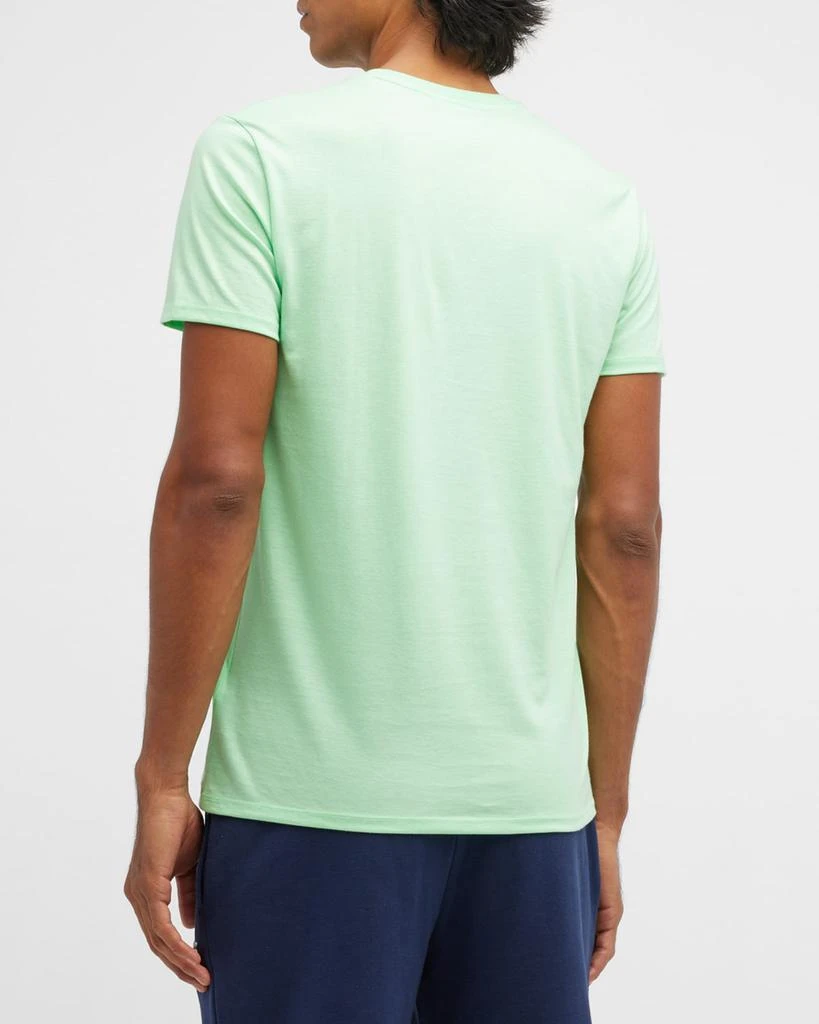 商品Lacoste|Men's Pima Crew T-Shirt,价格¥469,第3张图片详细描述