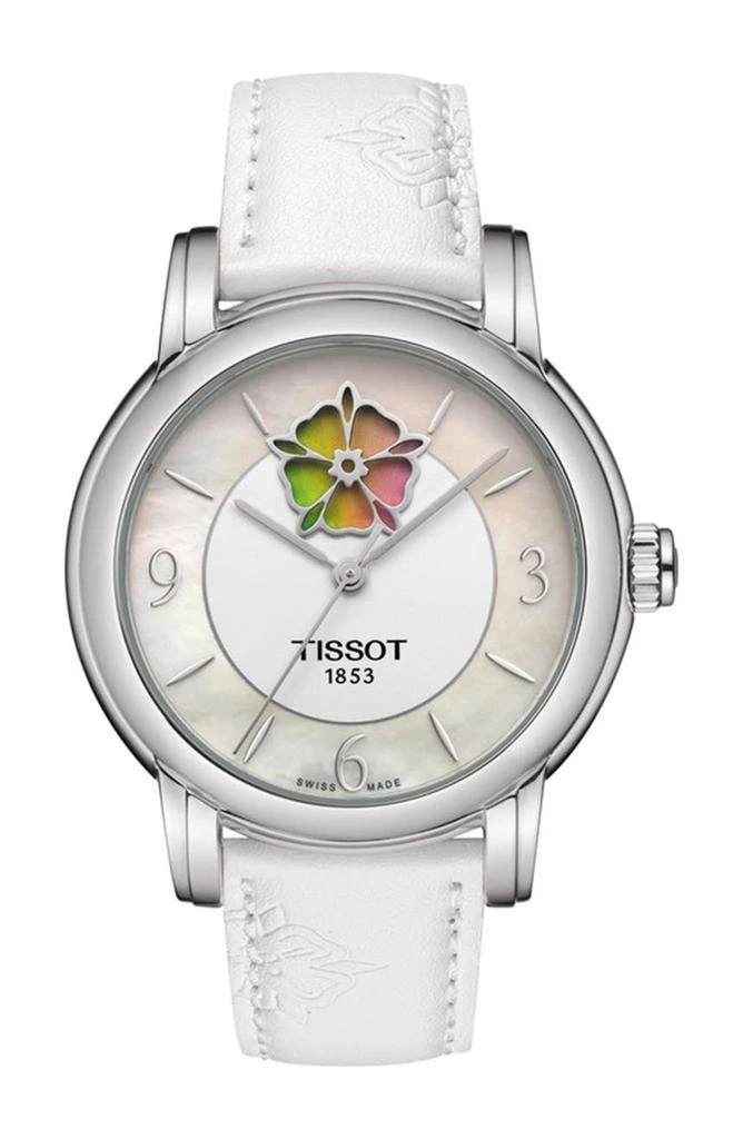 商品Tissot|Lady Heart Flower Powermatic Watch, 35mm,价格¥3725,第1张图片