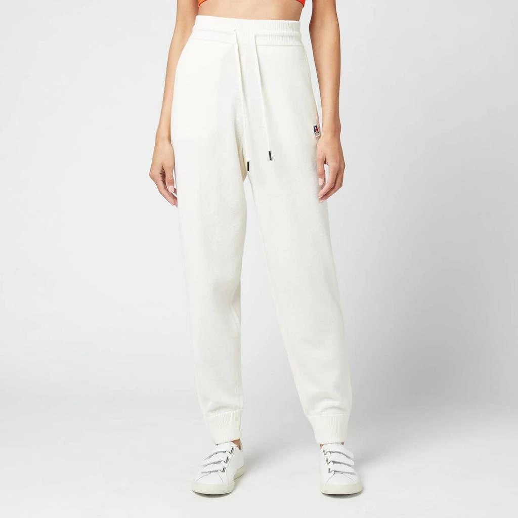 商品Hugo Boss|BOSS X Russell Athletic Women's Flamene Jogging Bottoms - Open White,价格¥480,第1张图片