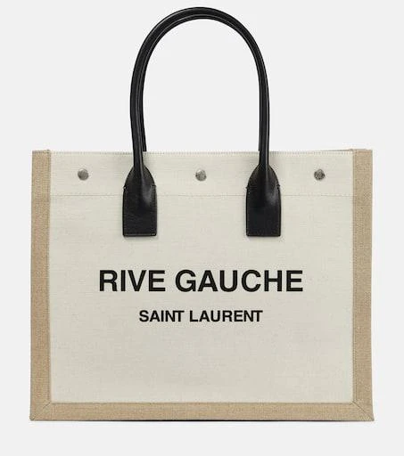 商品Yves Saint Laurent|Rive Gauche S号帆布托特包,价格¥14440,第1张图片