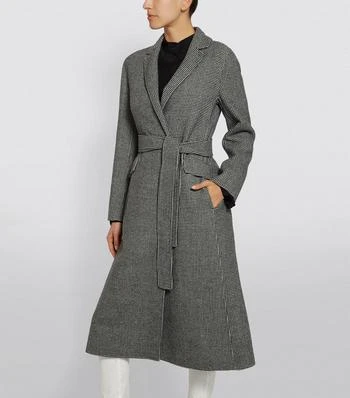 商品Max Mara|Houndstooth Double-Face Wool Coat,价格¥5809,第2张图片详细描述