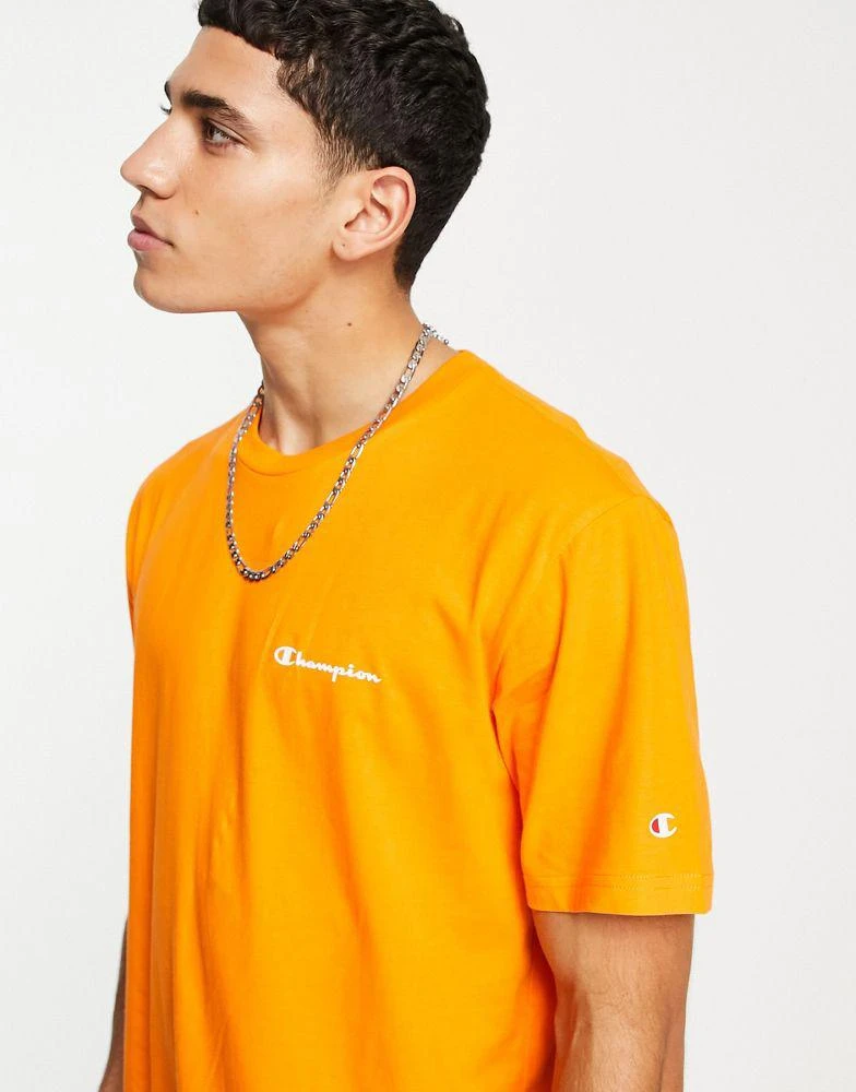 商品CHAMPION|champion small logo t-shirt in orange,价格¥203,第3张图片详细描述