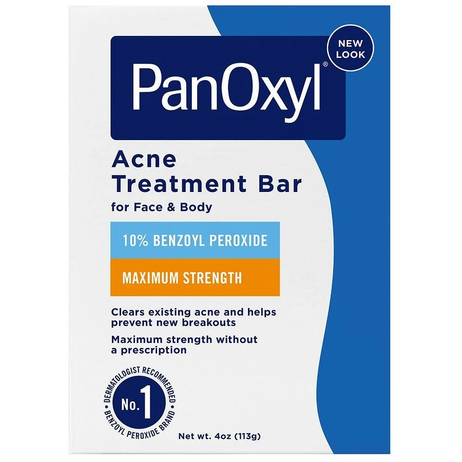 商品PanOxyl|Acne Cleansing Bar 10% Benzoyl Peroxide Fragrance-Free,价格¥75,第1张图片
