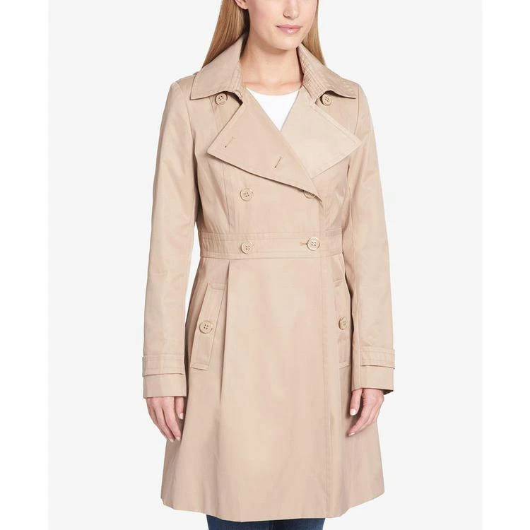 商品Tommy Hilfiger|Double-Breasted Trench Coat,价格¥748,第3张图片详细描述