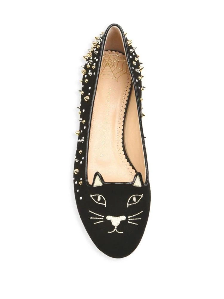 商品Charlotte Olympia|钻饰猫咪鞋,价格¥2237,第4张图片详细描述