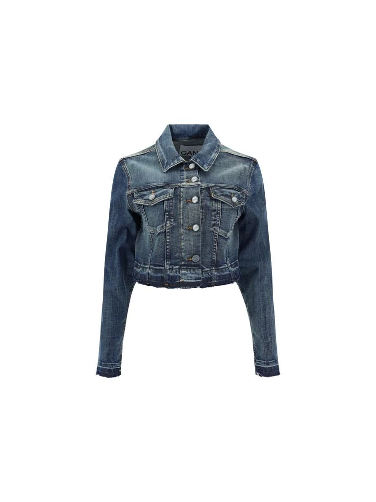 商品Ganni|Ganni Denim Jacket,价格¥1776,第1张图片