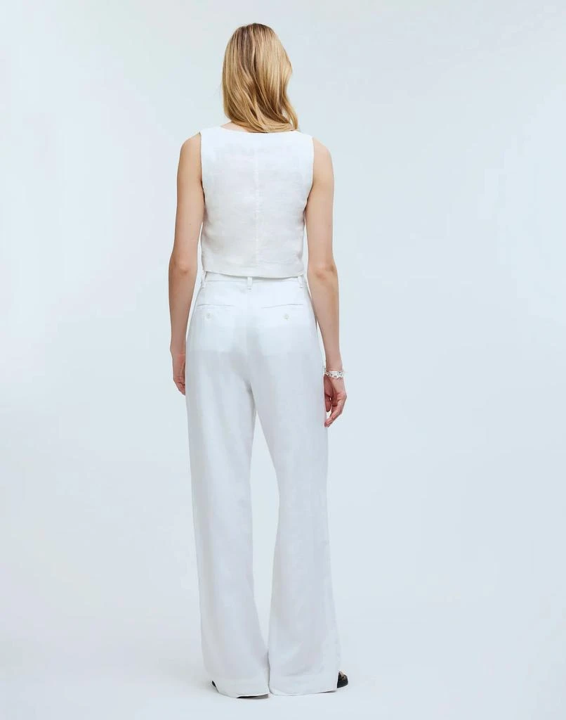 商品Madewell|The Harlow Wide-Leg Pant in 100% Linen,价格¥397,第4张图片详细描述