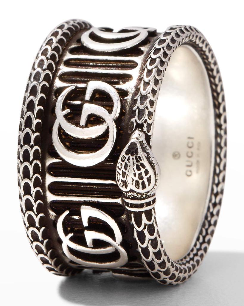 商品Gucci|Men's GG Marmont Snake Ring,价格¥2830,第7张图片详细描述