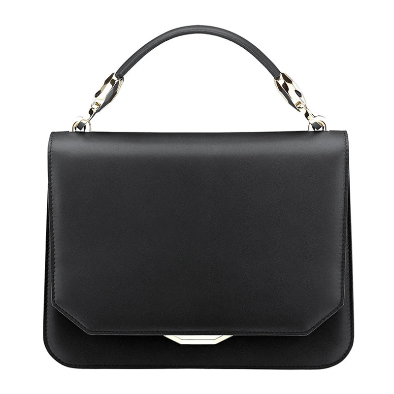 商品[国内直发] BVLGARI|BVLGARI 宝格丽 女士黑色手提包单肩包 285765,价格¥14954,第1张图片