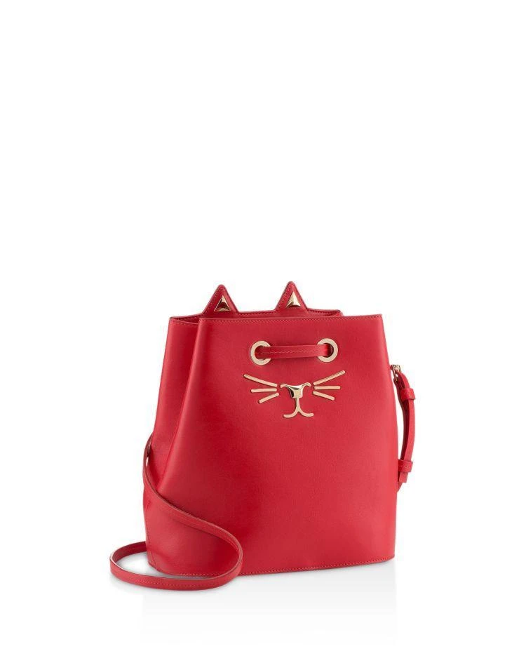 商品Charlotte Olympia|Feline 小号猫咪水桶包,价格¥4096,第4张图片详细描述