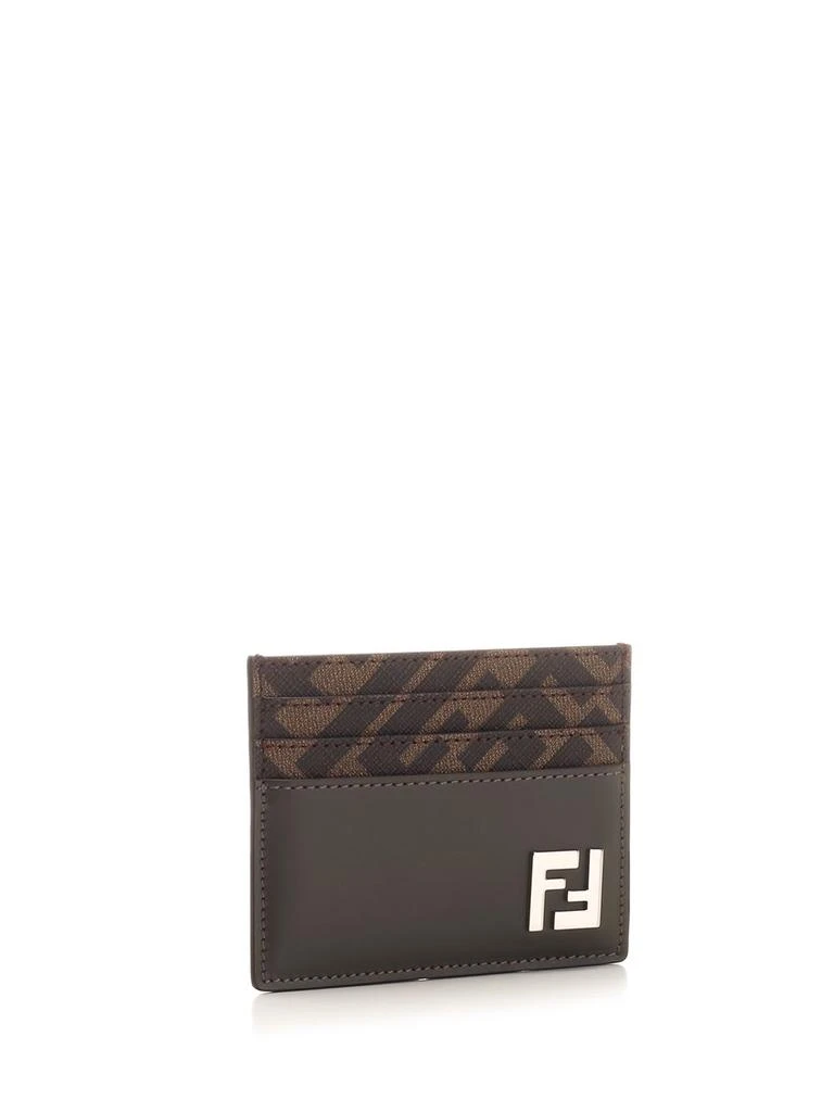 商品Fendi|Diagonal Wallets Brown,价格¥2191,第2张图片详细描述