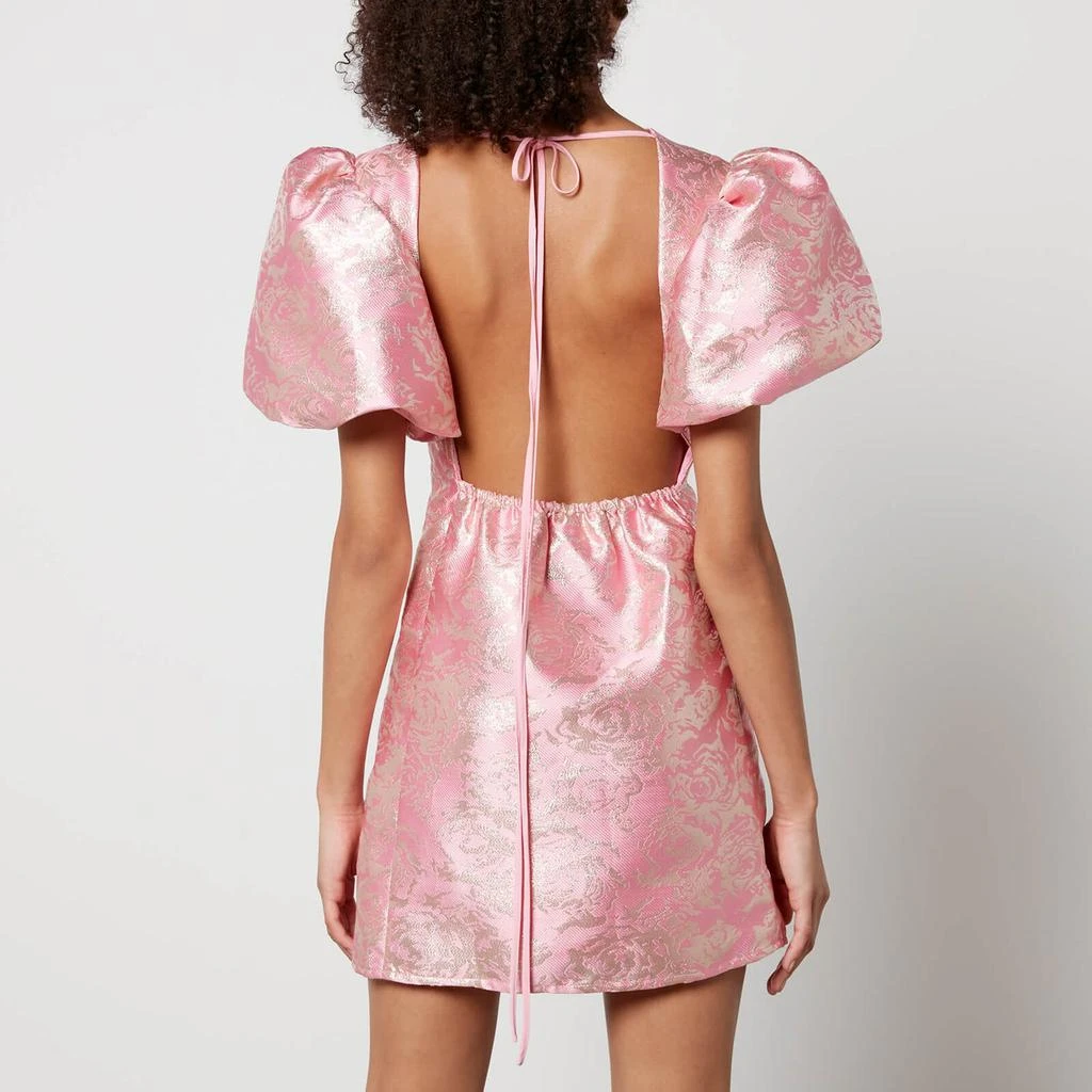 商品Sister Jane|Sister Jane Louise Floral-Jacquard Open-Back Mini Dress,价格¥485,第2张图片详细描述