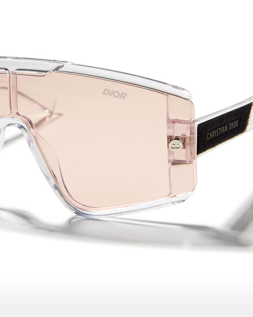 Men's Diorxtrem MU Shield Sunglasses with Interchangeable Lenses商品第5张图片规格展示