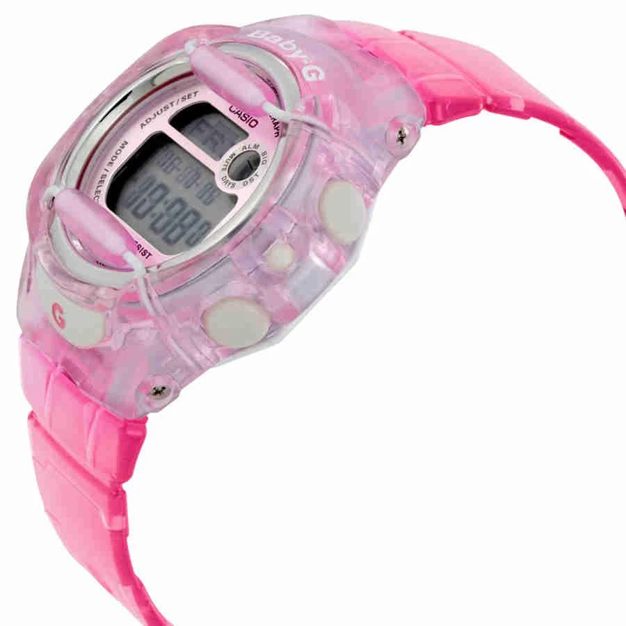 商品Casio|Baby G Pink Resin Digital Ladies Watch BG169R-4,价格¥412,第2张图片详细描述