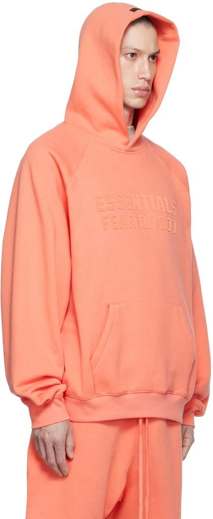 商品Essentials| Essentials FW22连帽卫衣 珊瑚红,价格¥312,第2张图片详细描述