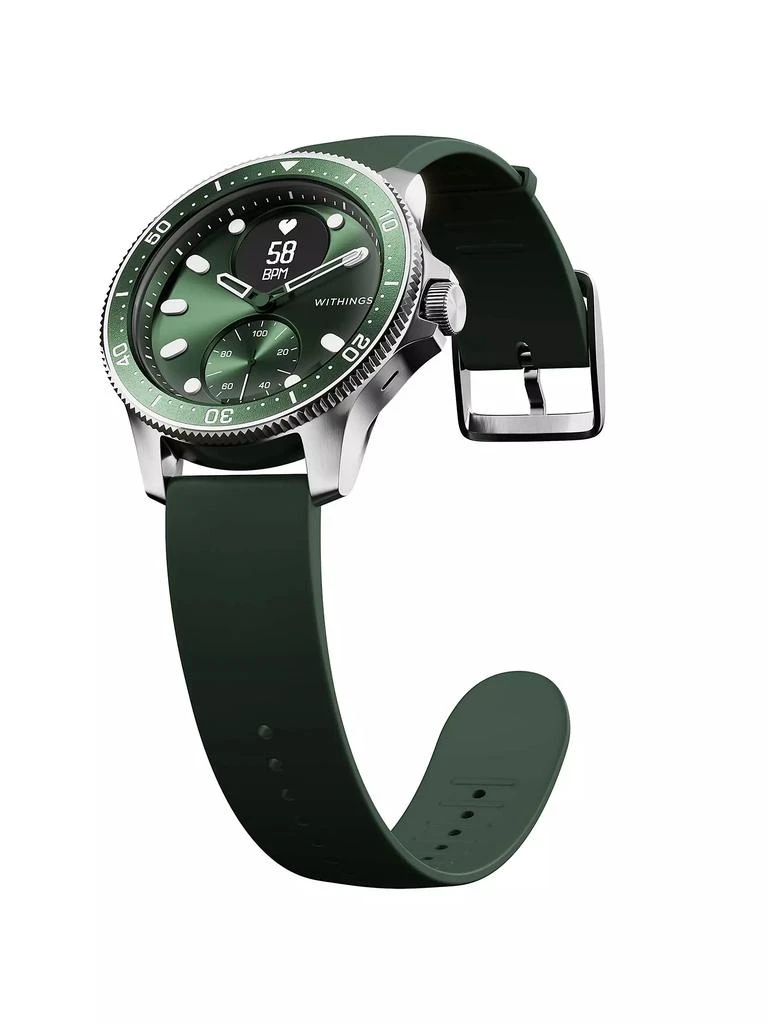 商品Withings|Scanwatch Horizon Luxury Smartwatch With ECG, Heart Rate And Oximeter - 43MM,价格¥3721,第4张图片详细描述