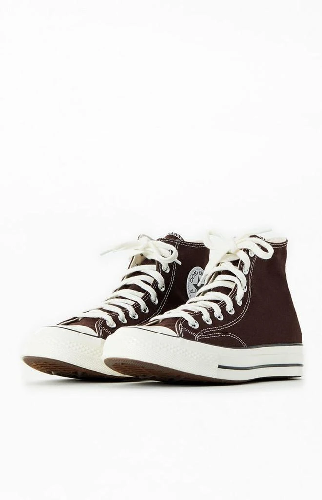 商品Converse|Brown Chuck 70 High Top Shoes,价格¥600,第2张图片详细描述