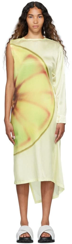 商品Issey Miyake|Yellow Slice Midi Dress,价格¥10413,第1张图片