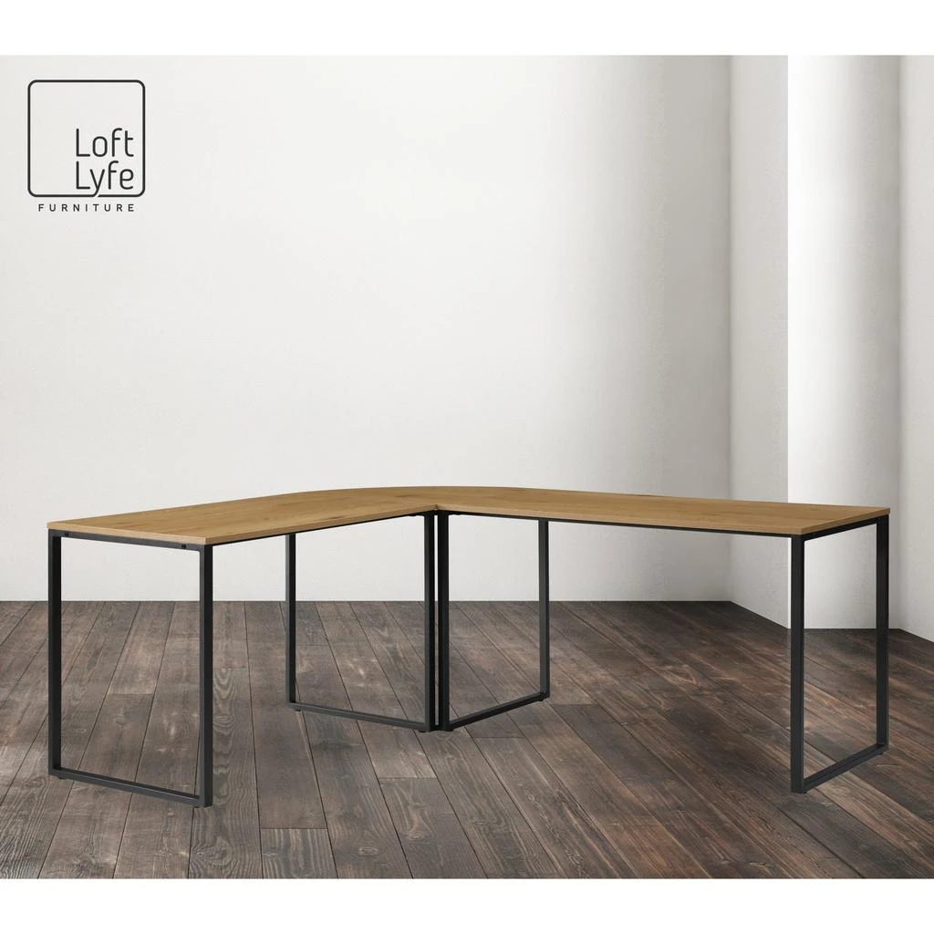 商品Loft Lyfe|Loft Lyfe Laiyah Writing Desk,价格¥1328,第4张图片详细描述