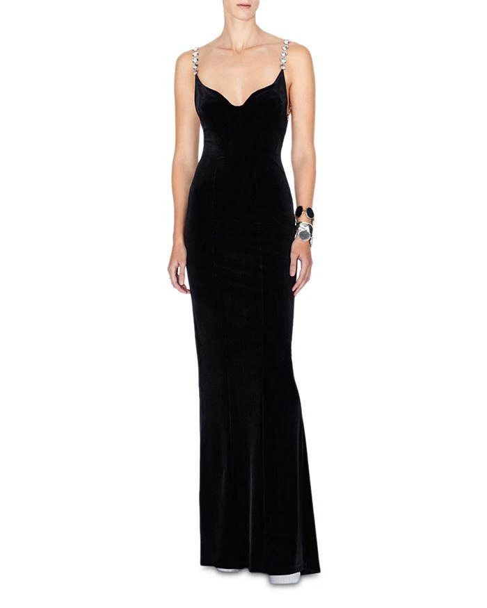 商品Galvan|Globe Velvet Gown,价格¥9381,第1张图片