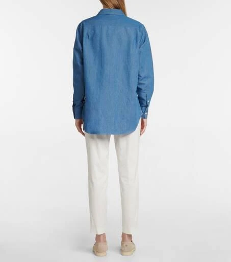 商品Loro Piana|Neo Andre linen and cotton shirt,价格¥6726,第3张图片详细描述