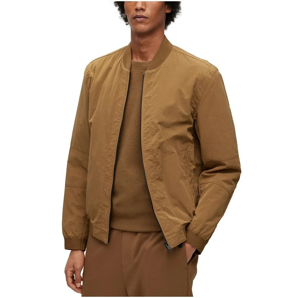 商品Hugo Boss|Men's Water-Repellent Regular-Fit Logo Patch Jacket,价格¥1108,第1张图片