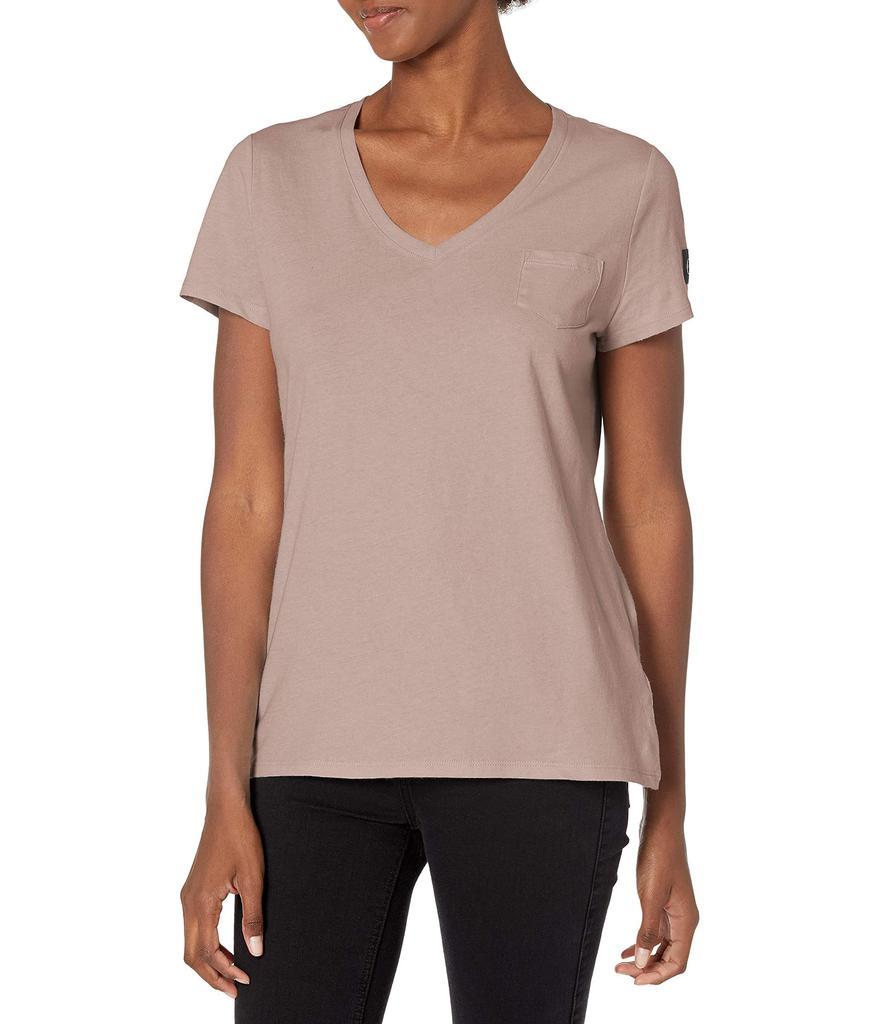 商品Calvin Klein|Women's Short Sleeve Cropped Logo T-Shirt,价格¥291,第1张图片