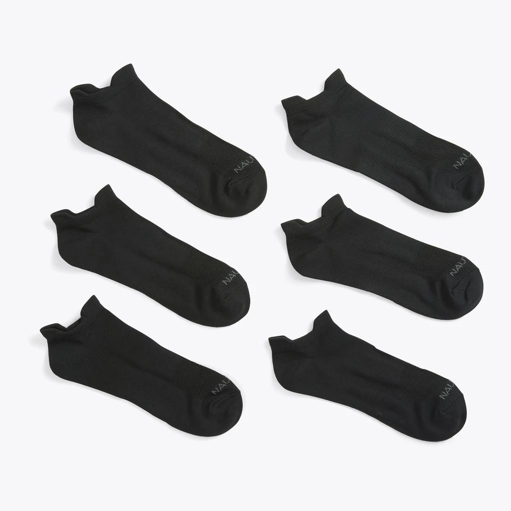 商品Nautica|Nautica Mens Athletic Low-Cut Microfiber Socks, 6-Pack,价格¥68,第1张图片