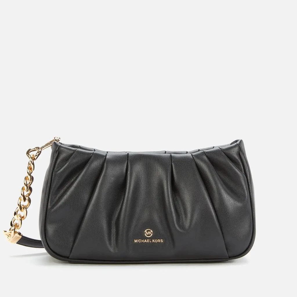 商品Michael Kors|MICHAEL Michael Kors Women's Hannah Convertible Clutch Bag - Black,价格¥1619,第1张图片