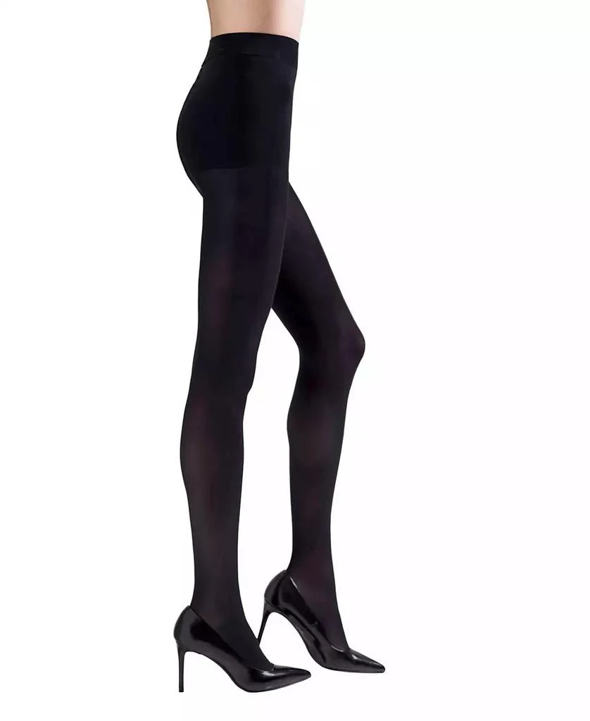 商品Natori|Women's Firm Fitting Control Top Opaque Tights,价格¥273,第1张图片