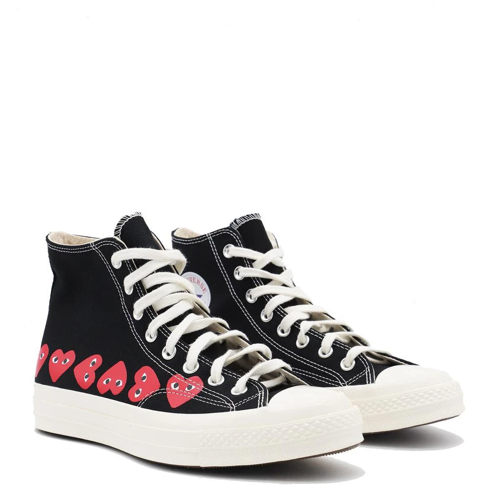 商品Comme des Garcons|Comme Des Garcons Play Converse Sneakers Black,价格¥995,第2张图片详细描述