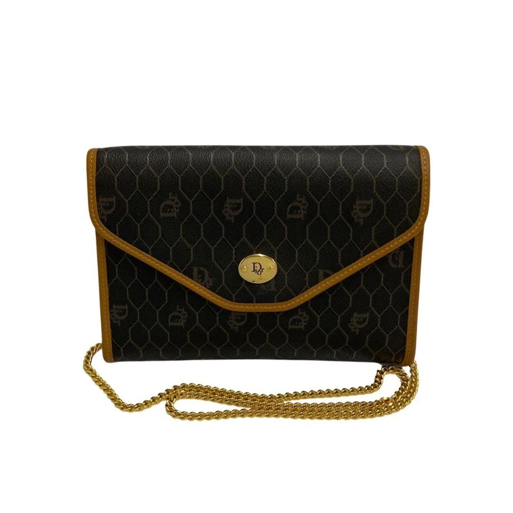商品[二手商品] Dior|Dior Honeycomb  Leather Shoulder Bag (Pre-Owned),价格¥5442,第1张图片