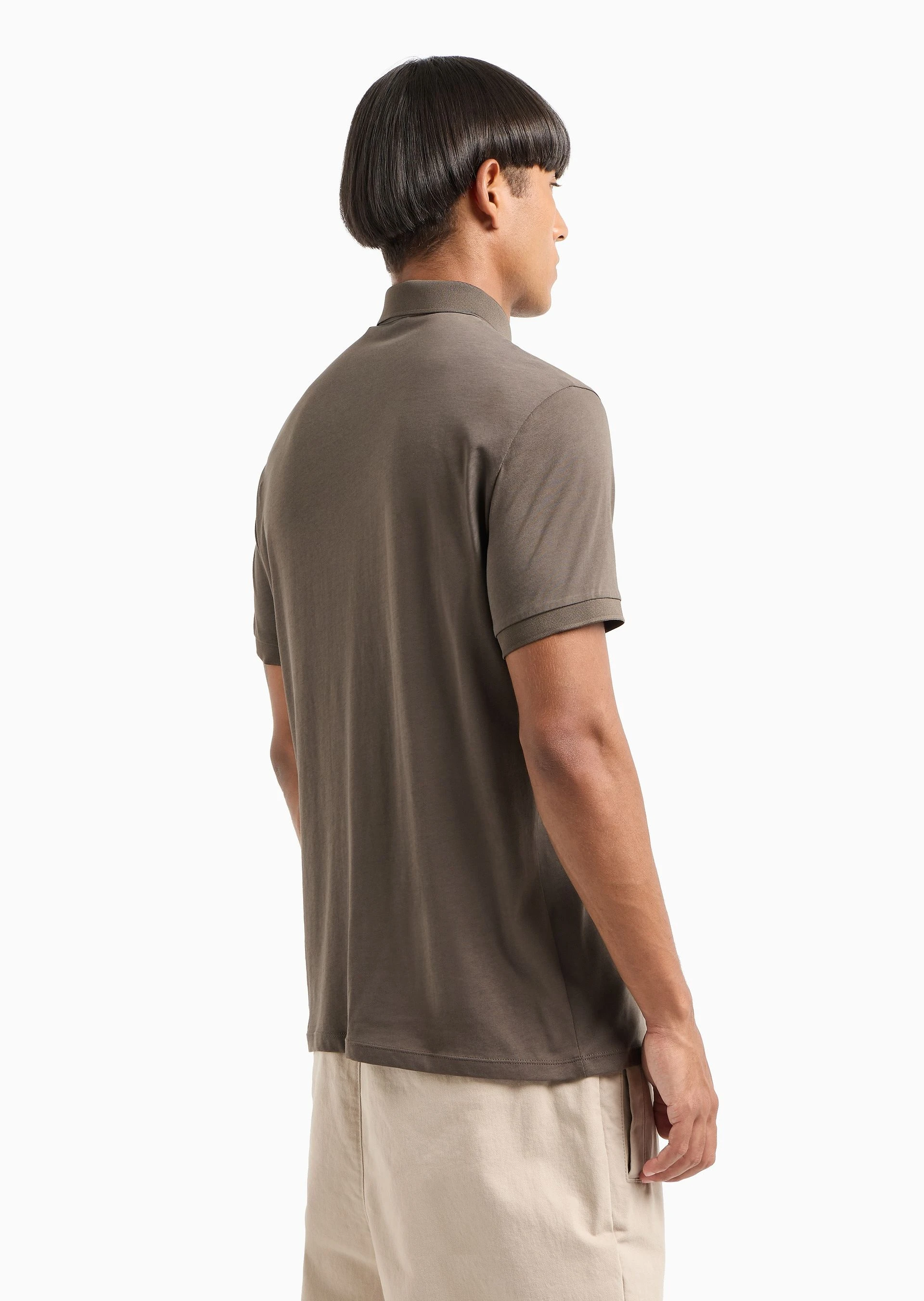 商品【商品预售7天】 Armani Exchange|Armani Exchange 男士T恤 8NZF80Z8H4Z1897 绿色,价格¥558,第4张图片详细描述