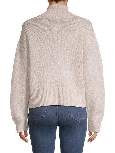 商品525 America|Boxy Snap-Front Turtleneck Sweater,价格¥944,第7张图片详细描述