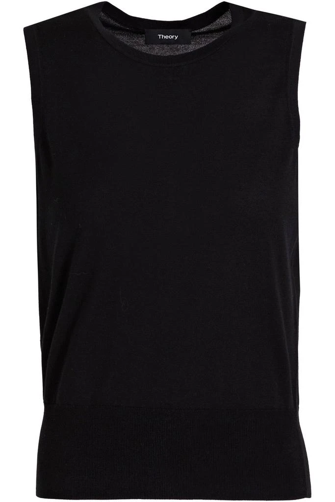 商品Theory|Silk-blend top,价格¥994,第1张图片