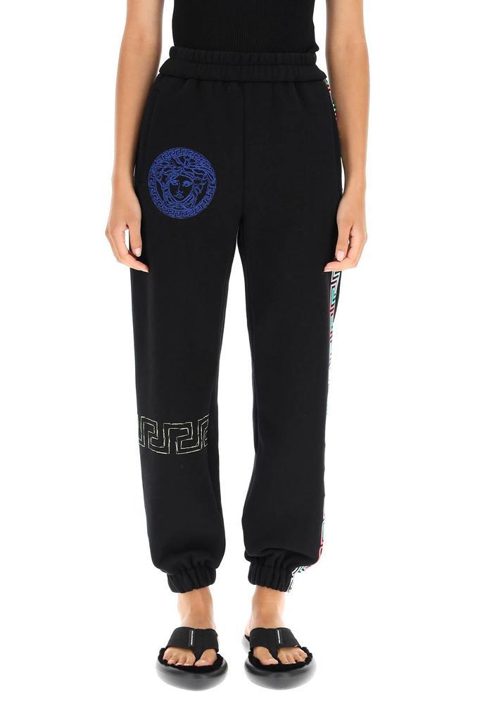 商品Versace|Versace trackpants with multicolor greca,价格¥3422,第4张图片详细描述