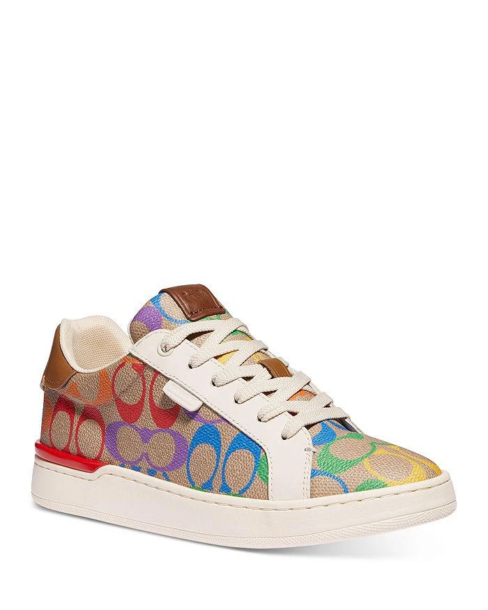商品Coach|Women's Lowline Rainbow Low Cut Sneakers,价格¥507,第1张图片
