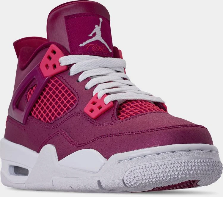 商品Jordan|女大童 Air Jordan Retro 4 篮球鞋 情人节,价格¥521,第2张图片详细描述