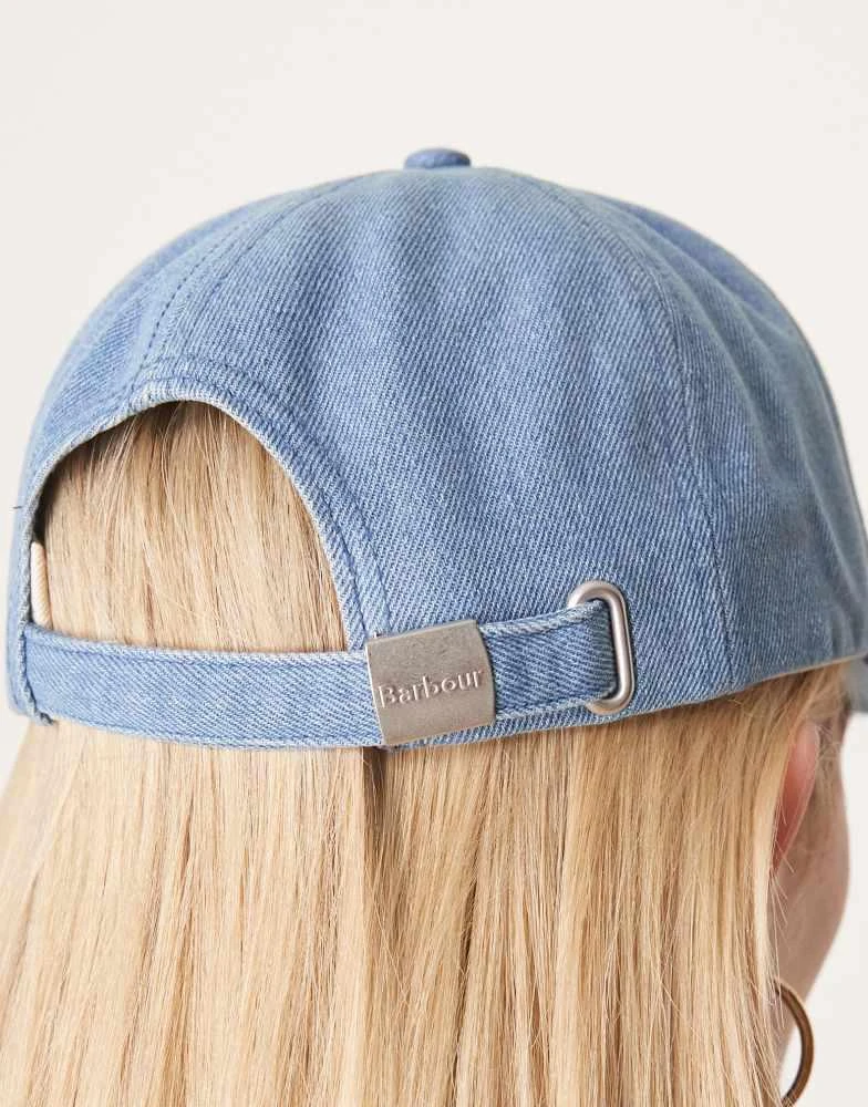 商品Barbour|Barbour Emily sports cap in denim,价格¥315,第3张图片详细描述