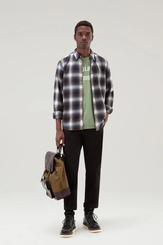 商品Woolrich|Madras Plaid Shirt in Lightweight Flannel,价格¥828,第2张图片详细描述