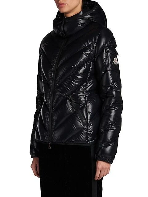 商品Moncler|Brouel Chevron Puffer Jacket,价格¥12313,第4张图片详细描述