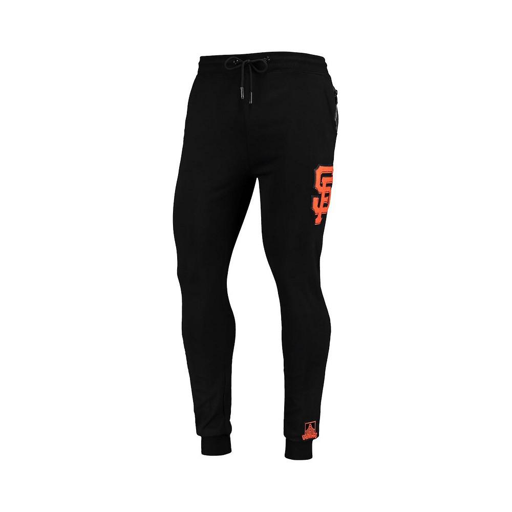Men's Black San Francisco Giants Logo Jogger Pants商品第3张图片规格展示
