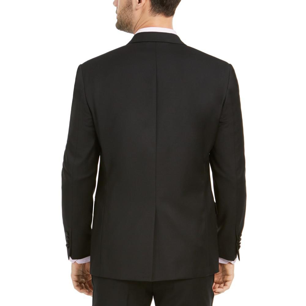 商品Ralph Lauren|Men's Classic-Fit UltraFlex Stretch Black Peak Lapel Tuxedo Jacket,价格¥2317,第5张图片详细描述