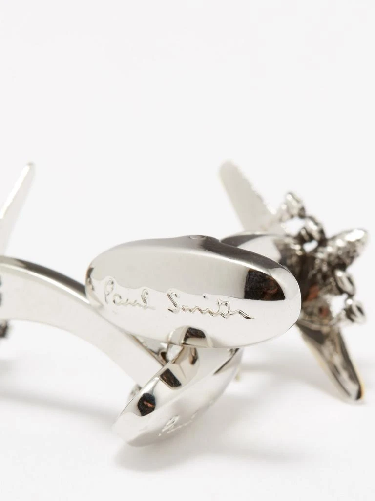 商品Paul Smith|Aeroplane metal cufflinks,价格¥787,第4张图片详细描述